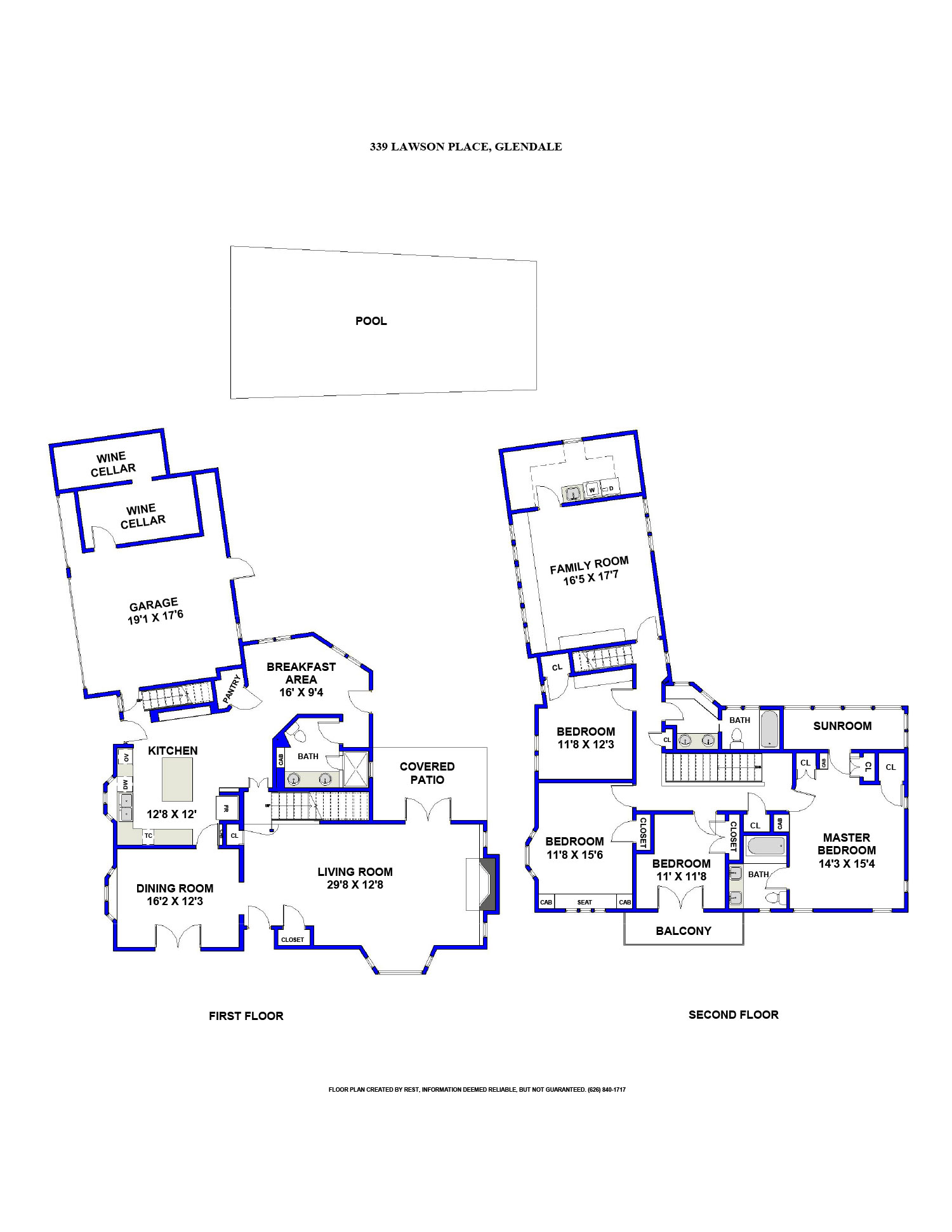 339 Lawson Place Floor Plan