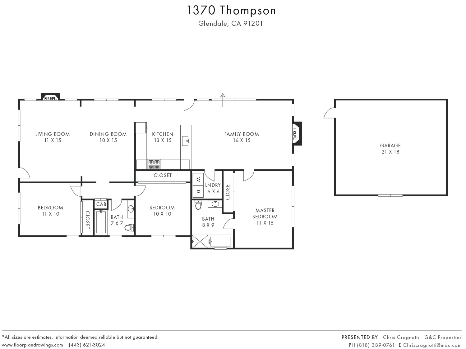 1370 Thompson Ave Floorplan